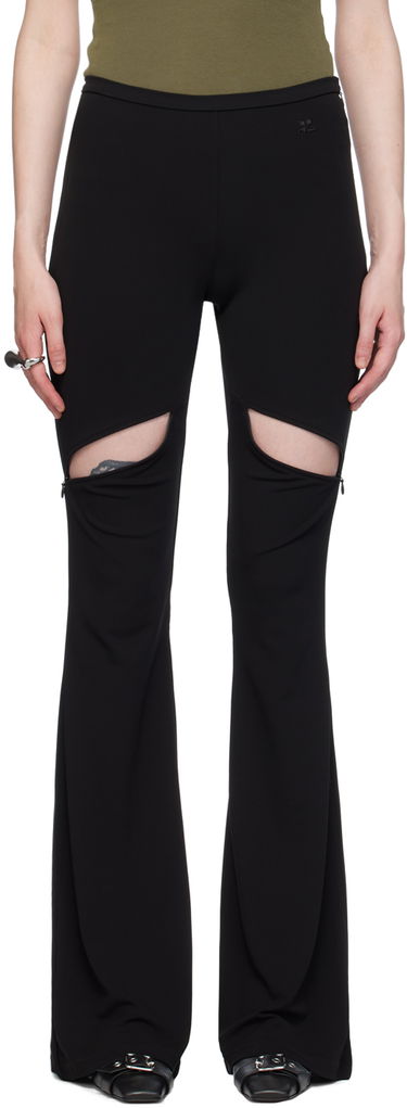 Legíny Courrèges Cutout Flare Trousers Čierna | 224JPA232JS0066, 0