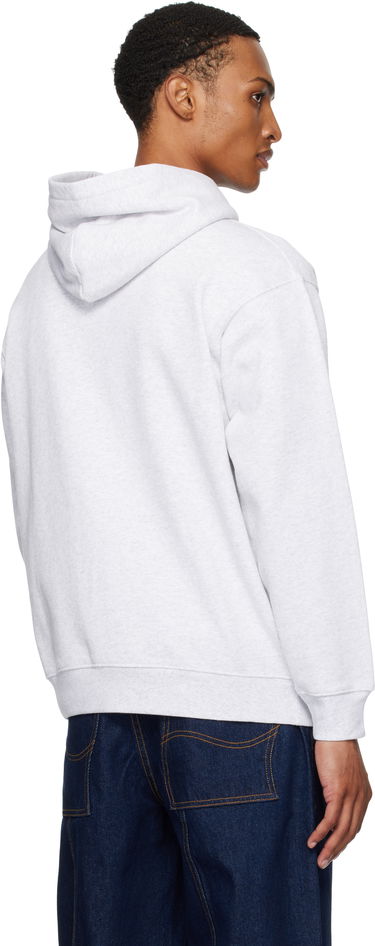Mikina Dime Embroidered Fighter Hoodie Šedá | DIMESU2544ASH, 2