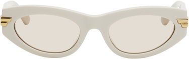 Slnečné okuliare Bottega Veneta Bold Ribbon Unapologetic Cat-Eye Sunglasses Biela | BV1189S-007, 0