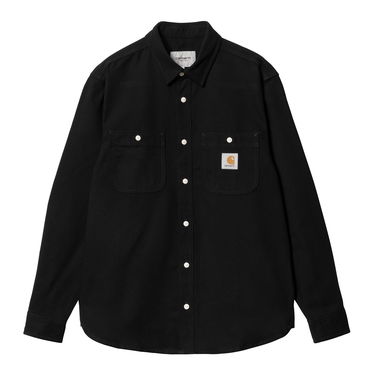 Košeľa Carhartt WIP L/S Clink Shirt Čierna | I032830_89_01, 4