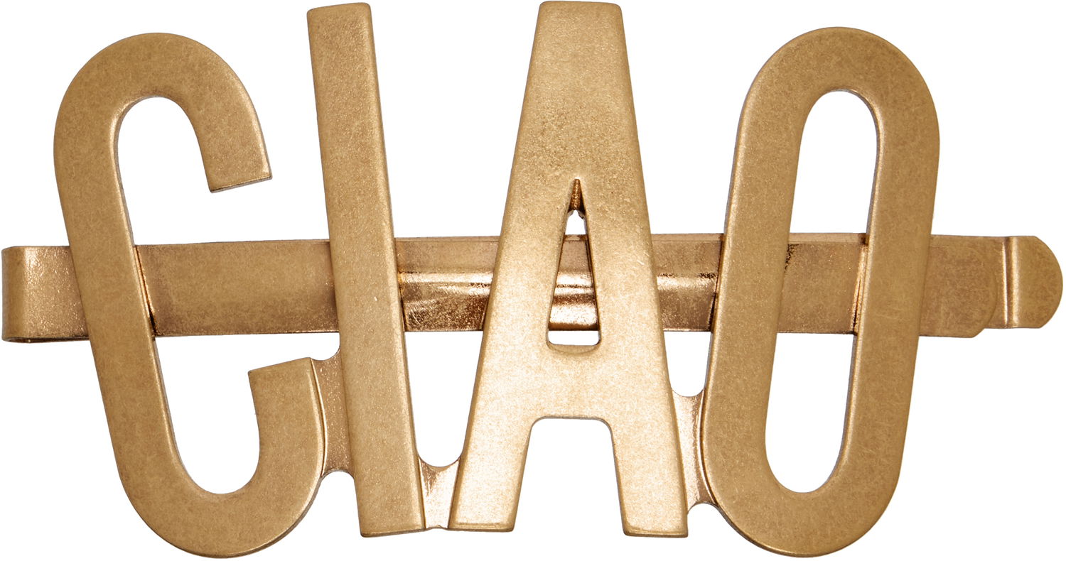 Spona Moschino Moschino Archive Group Brooch Metalická | 25171A912884060607, 0