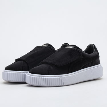 Tenisky a topánky Puma Basket Platform StrapVR Wn's Čierna | 364068 01, 0