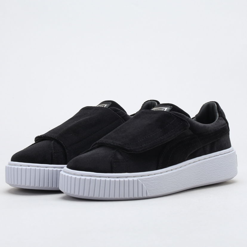 Tenisky a topánky Puma Basket Platform StrapVR Wn's Čierna | 364068 01