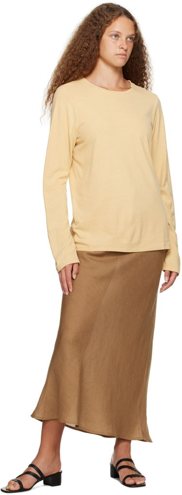 Tričko Baserange Long-Sleeve T-Shirt Žltá | TOSIL-WS-000, 3