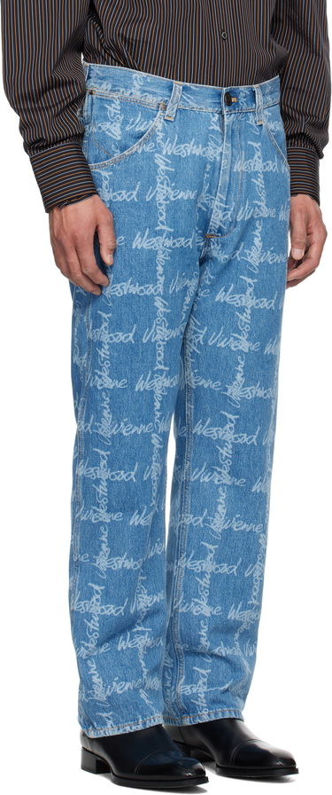 Džínsy Vivienne Westwood Vivienne Westwood Ranch Jeans Modrá | 3902000N-W014I-, 1
