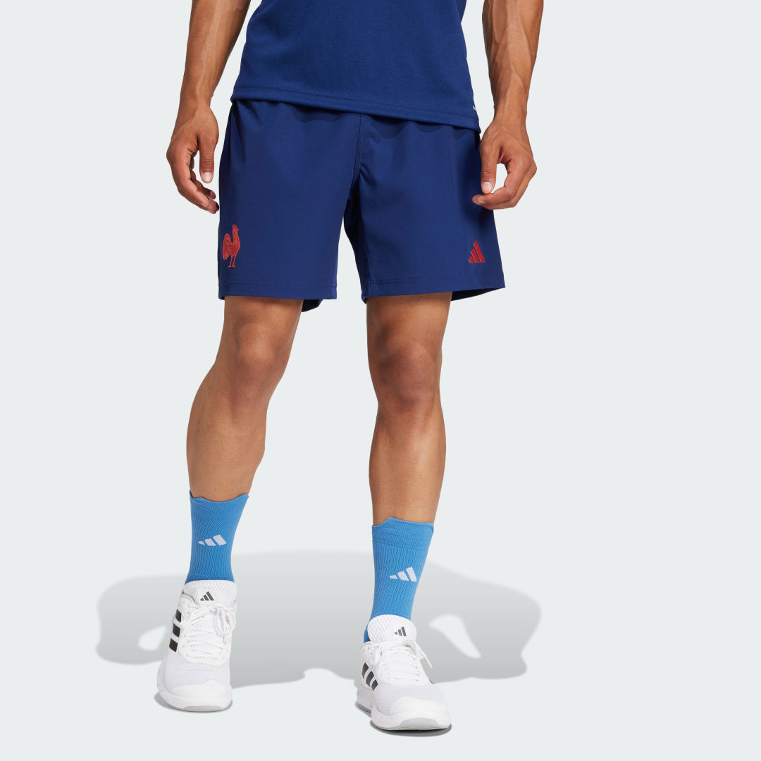 Šortky adidas Performance Rugby Shorts Modrá | JI6888, 0