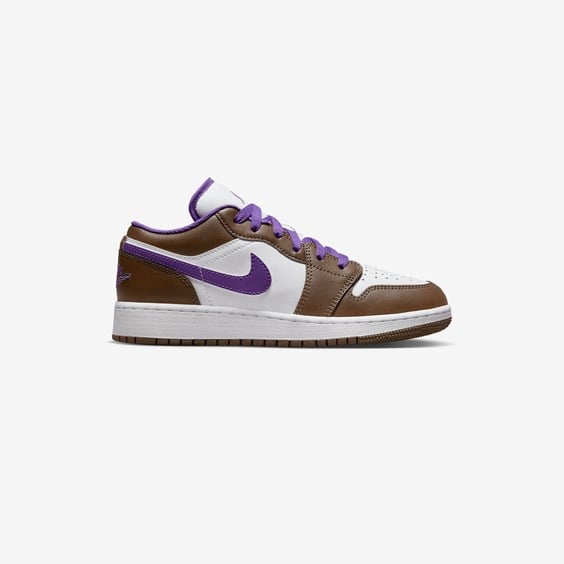 Tenisky a topánky Jordan Air Jordan 1 Low "Purple Mocha" GS Fialová | 553560-215, 1