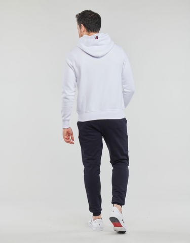 Mikina Tommy Hilfiger ESSENTIAL MONOGRAM HOODIE Biela | MW0MW28677-YBR, 3