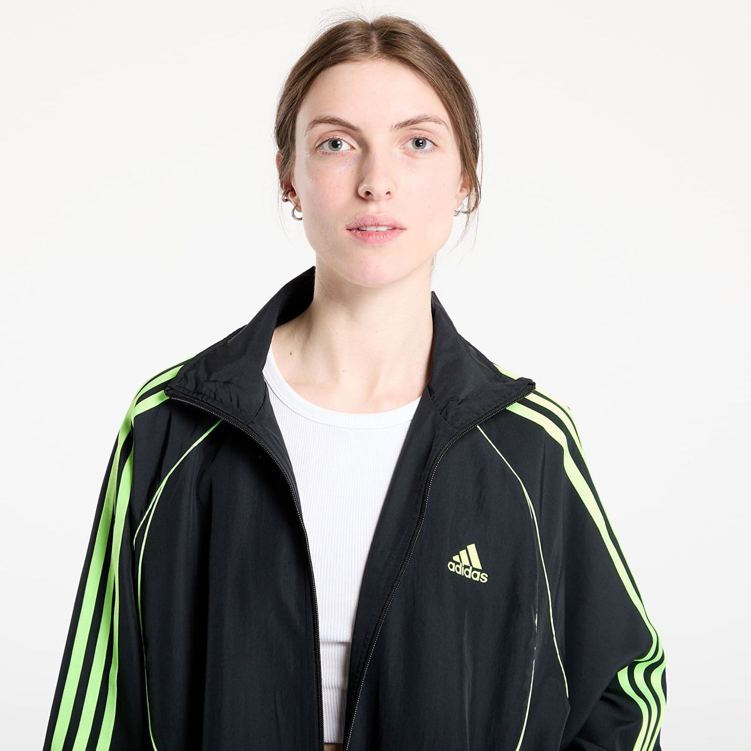 Vetrovka adidas Performance Teamgeist Adicolor Woven Track Top Čierna | JY2585, 1