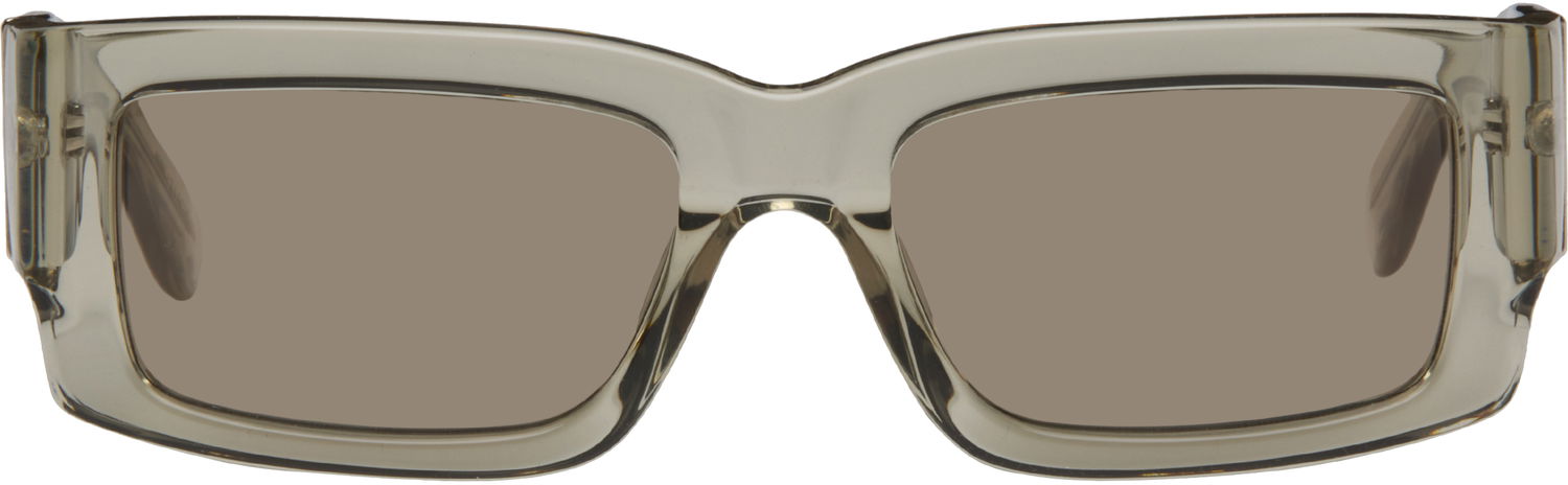 Slnečné okuliare RETROSUPERFUTURE RETROSUPERFUTURE Notte Square Sunglasses Šedá | 4MN, 0