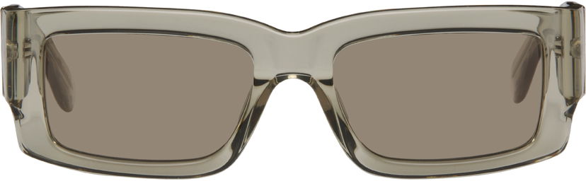 Slnečné okuliare RETROSUPERFUTURE RETROSUPERFUTURE Notte Square Sunglasses Šedá | 4MN