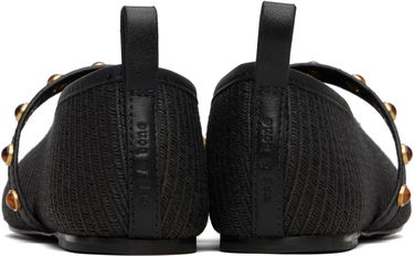 Šaty rag & bone rag & bone Spire Straw Mary Jane Ballerina Flats Čierna | WFF25PF1003ST3, 1