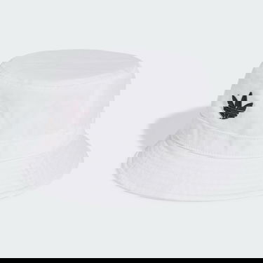 Klobúk adidas Performance White Trefoil Bucket Hat Biela | JC6044, 0