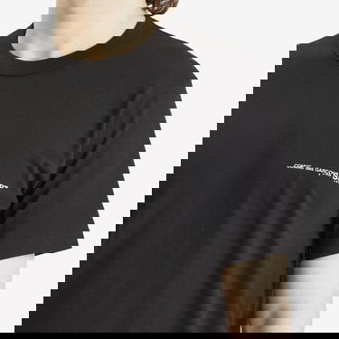 Tričko Comme des Garçons Logo T-Shirt, Size Small Čierna | FO-T026-051-1, 4
