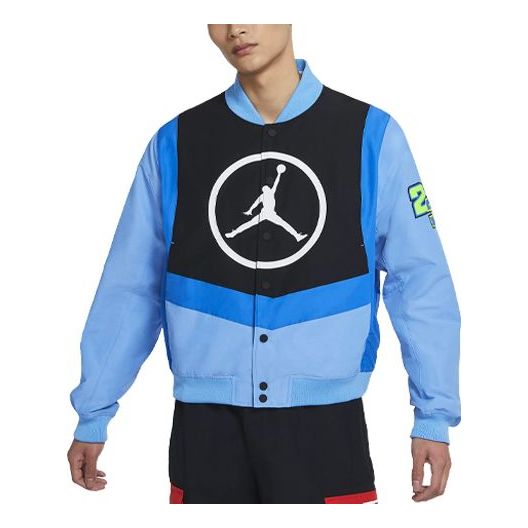 Bomber bunda Jordan Sport DNA Logo Contrast Jacket Modrá | CV2774-412