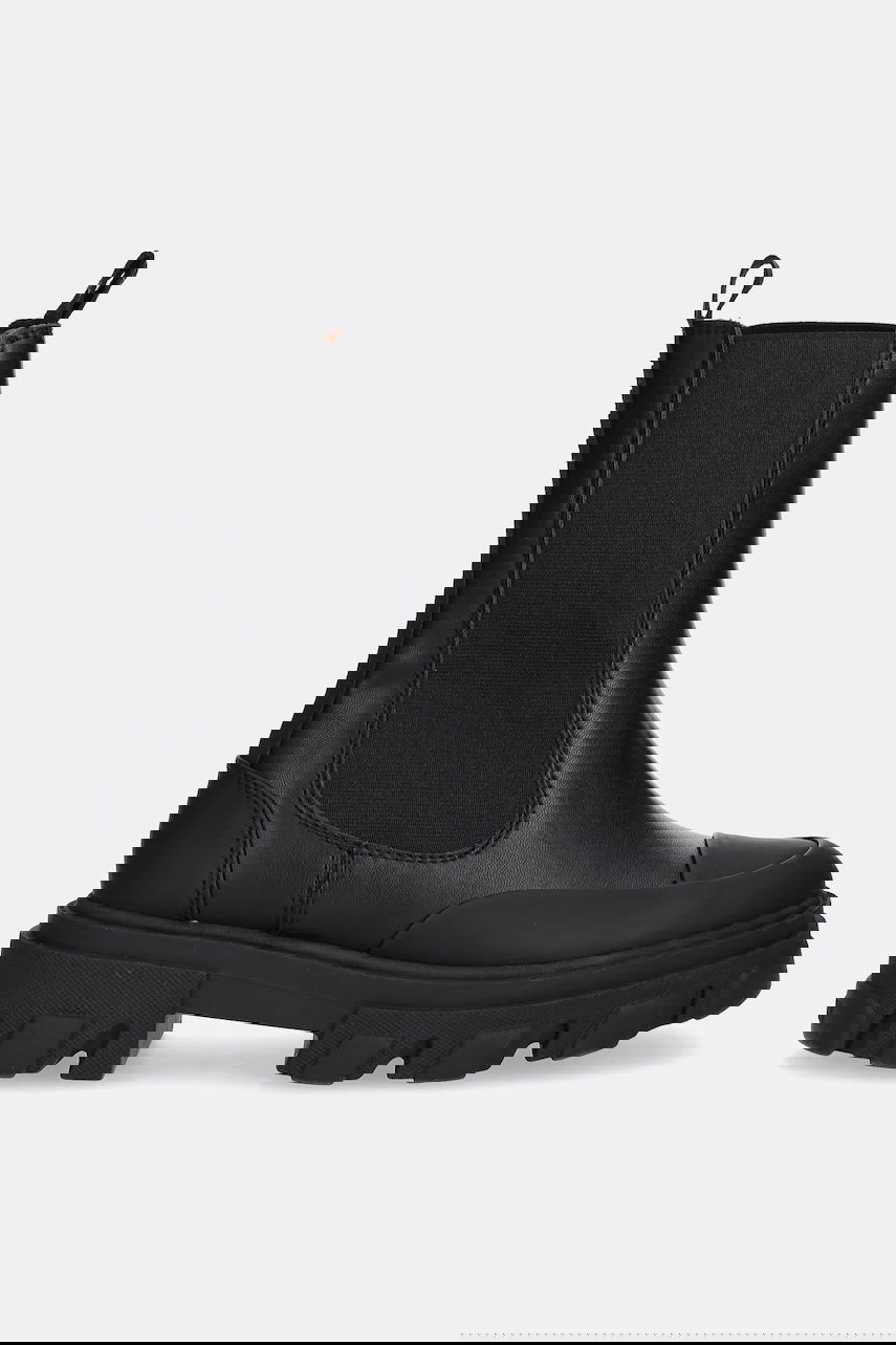 Tenisky a topánky GANNI GANNI Cleated Low Chelsea Boots Čierna | S3238, 1