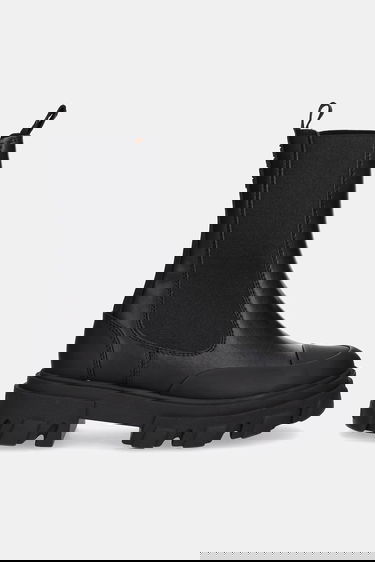 Tenisky a topánky GANNI GANNI Cleated Low Chelsea Boots Čierna | S3238, 1