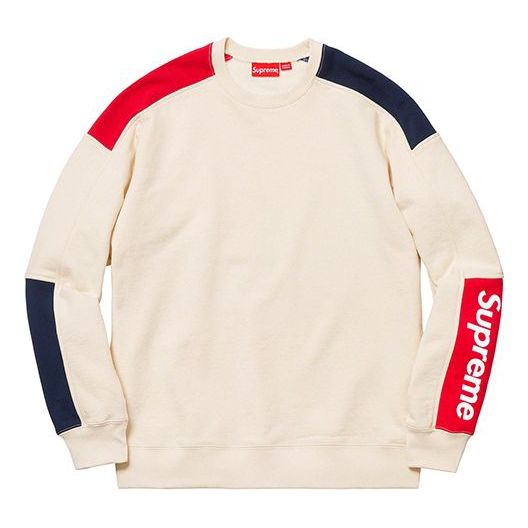 Sveter Supreme Supreme Formula Fleece Lined Crewneck Sweatshirt Béžová | SUP-SS19-001