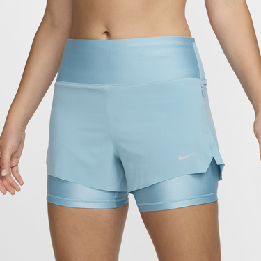 Šortky Nike 8cm Dri-FIT Swift 2 v 1 Modrá | DX1029-464, 2