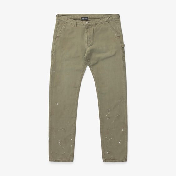 Nohavice John Elliott Work Pant Zelené | F159E10951L, 0