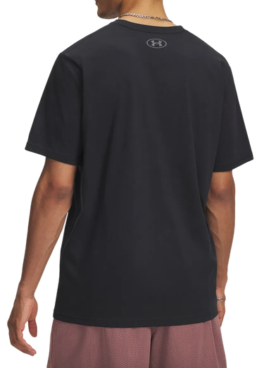 Tričko Under Armour UA Triple Stack Logo Short Sleeve T-Shirt Čierna | 6004173-001, 1