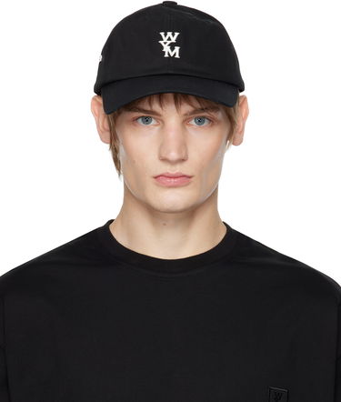 Šiltovka WOOYOUNGMI Logo Ball Cap Čierna | W243AC51, 0