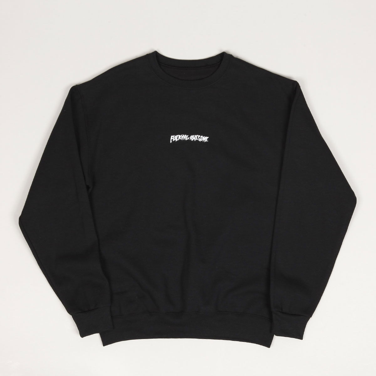 Sveter Fucking Awesome Little Stamp Crewneck Čierna | PN7708, 0