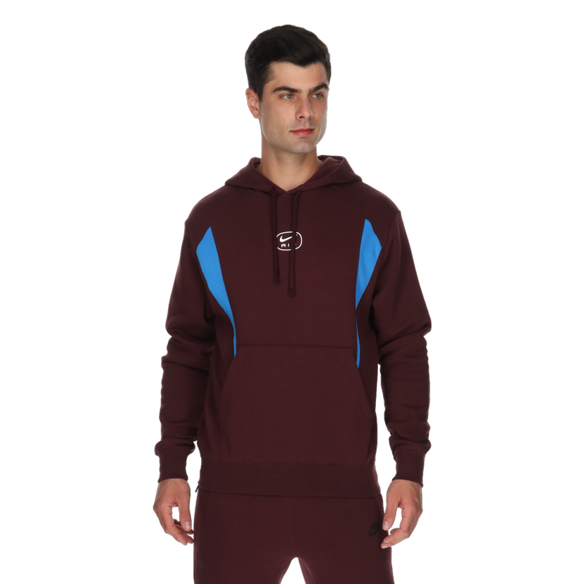 Mikina Nike Air Sportswear Fleece Hoodie Hnedá | HM0175-652