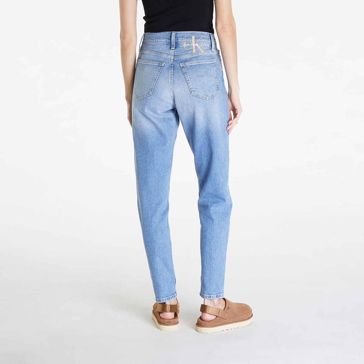 Džínsy CALVIN KLEIN Jeans Mom Jean Denim Light Modrá | J20J222764 1AA, 1