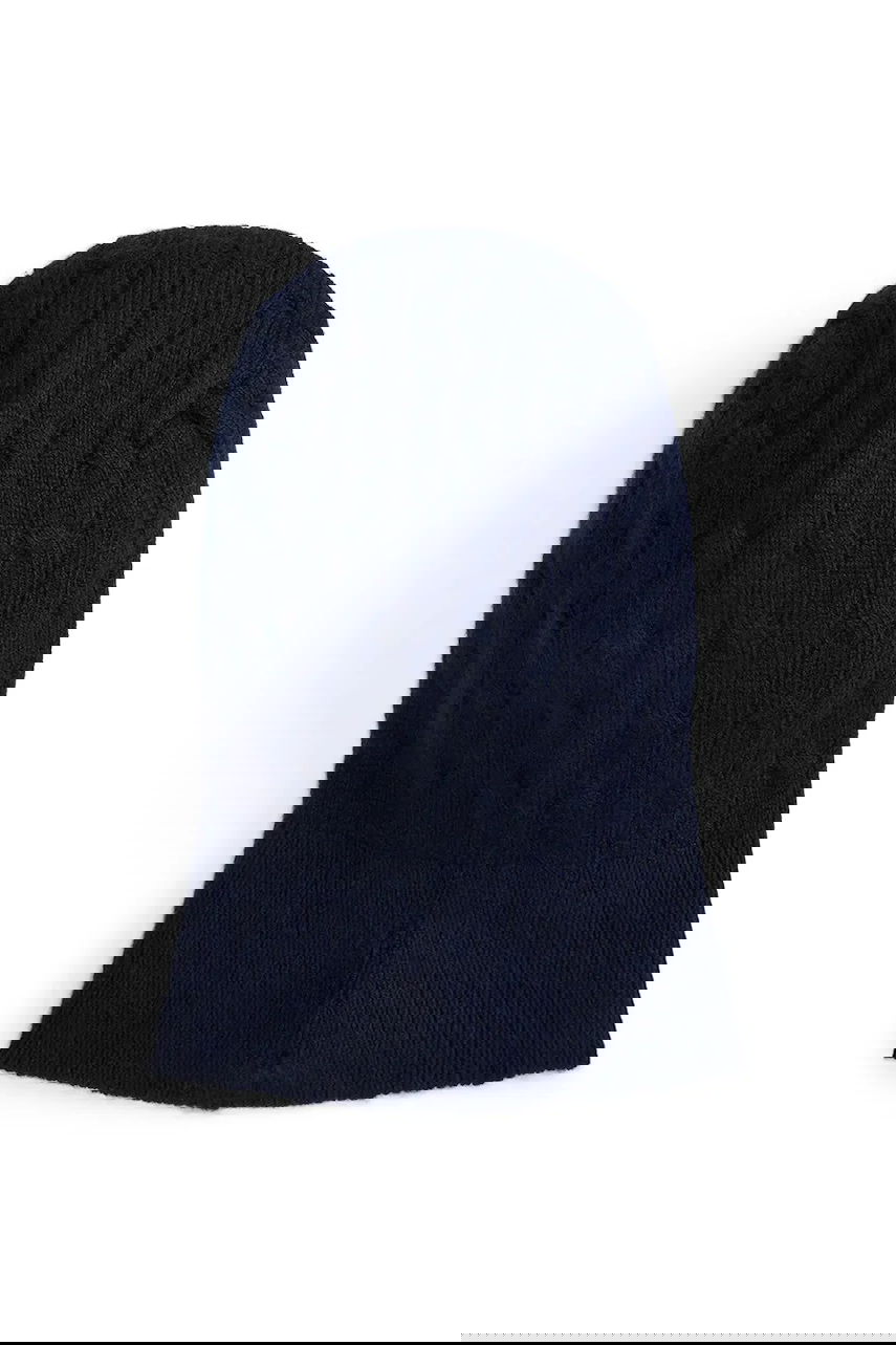 Čiapky a klobúky Polo by Ralph Lauren Cable-Knit Balaclava with Ties Navy | 455981427, 1