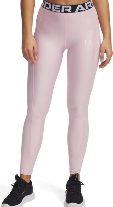 Legíny Under Armour Under Armour HeatGear Rib Leggings Ružová | 1388693-647, 0