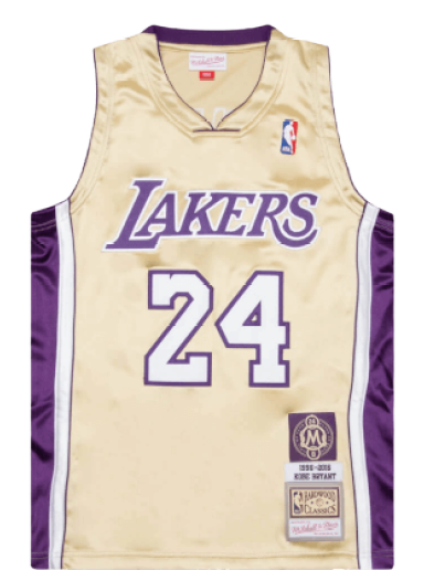 Dres Mitchell & Ness LA Lakers Authentic Jersey Kobe Bryant Béžová | AJY4CP20021-LALGOLD96KBR