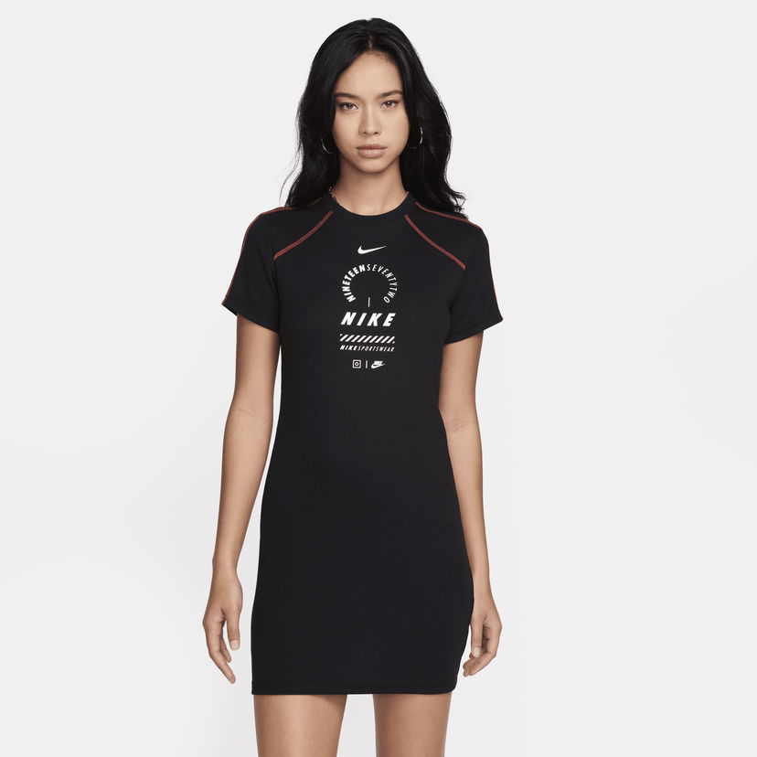 Šaty Nike Sportswear Dress Čierna | HF5955-010