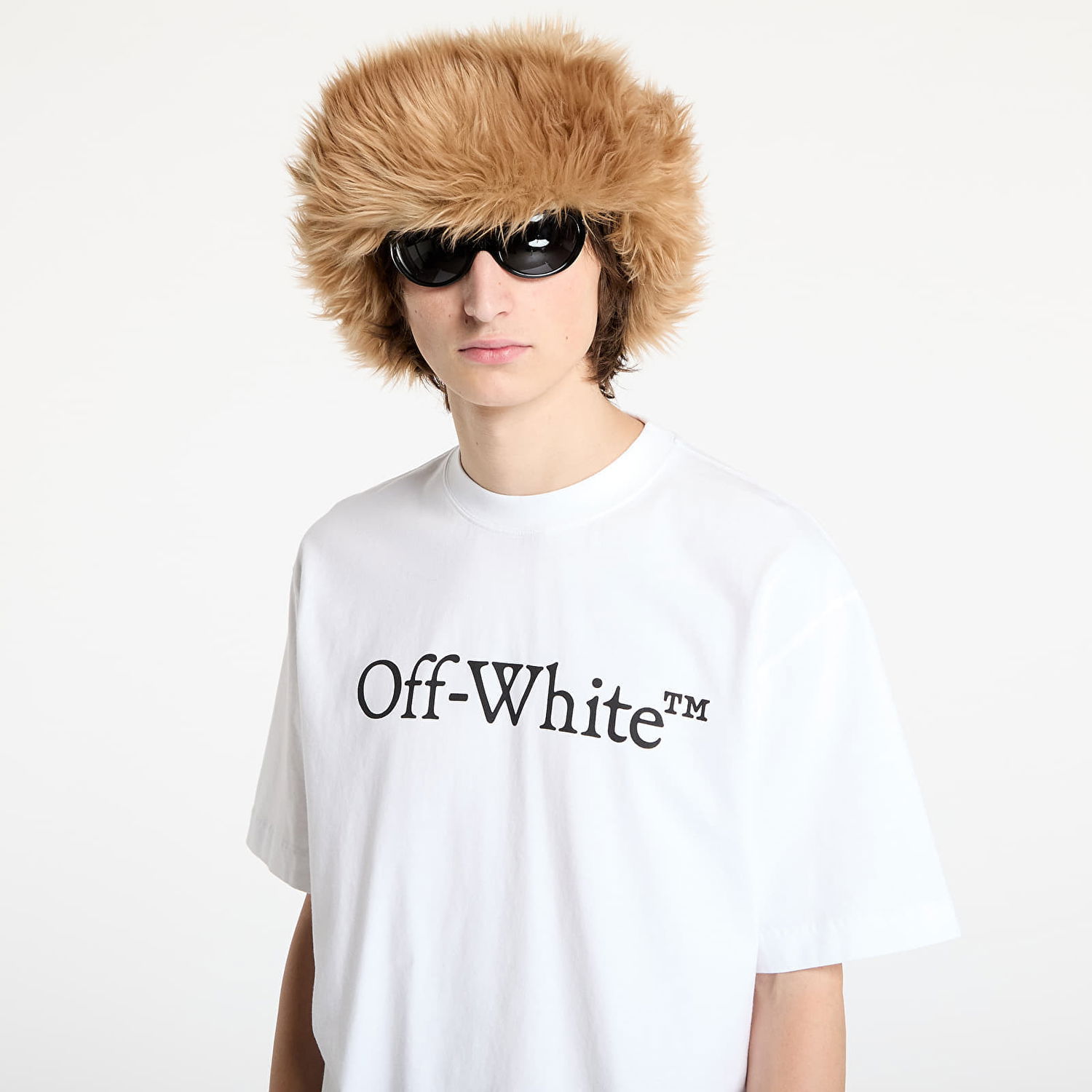 Tričko Off-White Bookish Skate T-Shirt Biela | OMAA120C99JER0080110, 1