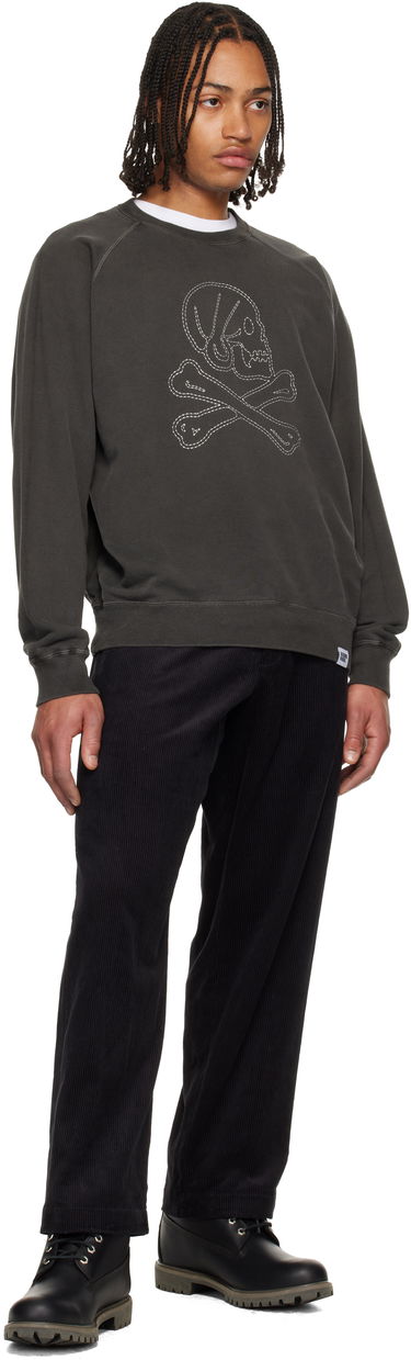 Nohavice Neighborhood Corduroy Plain Trousers Čierna | 252ZANH-PTM05, 3