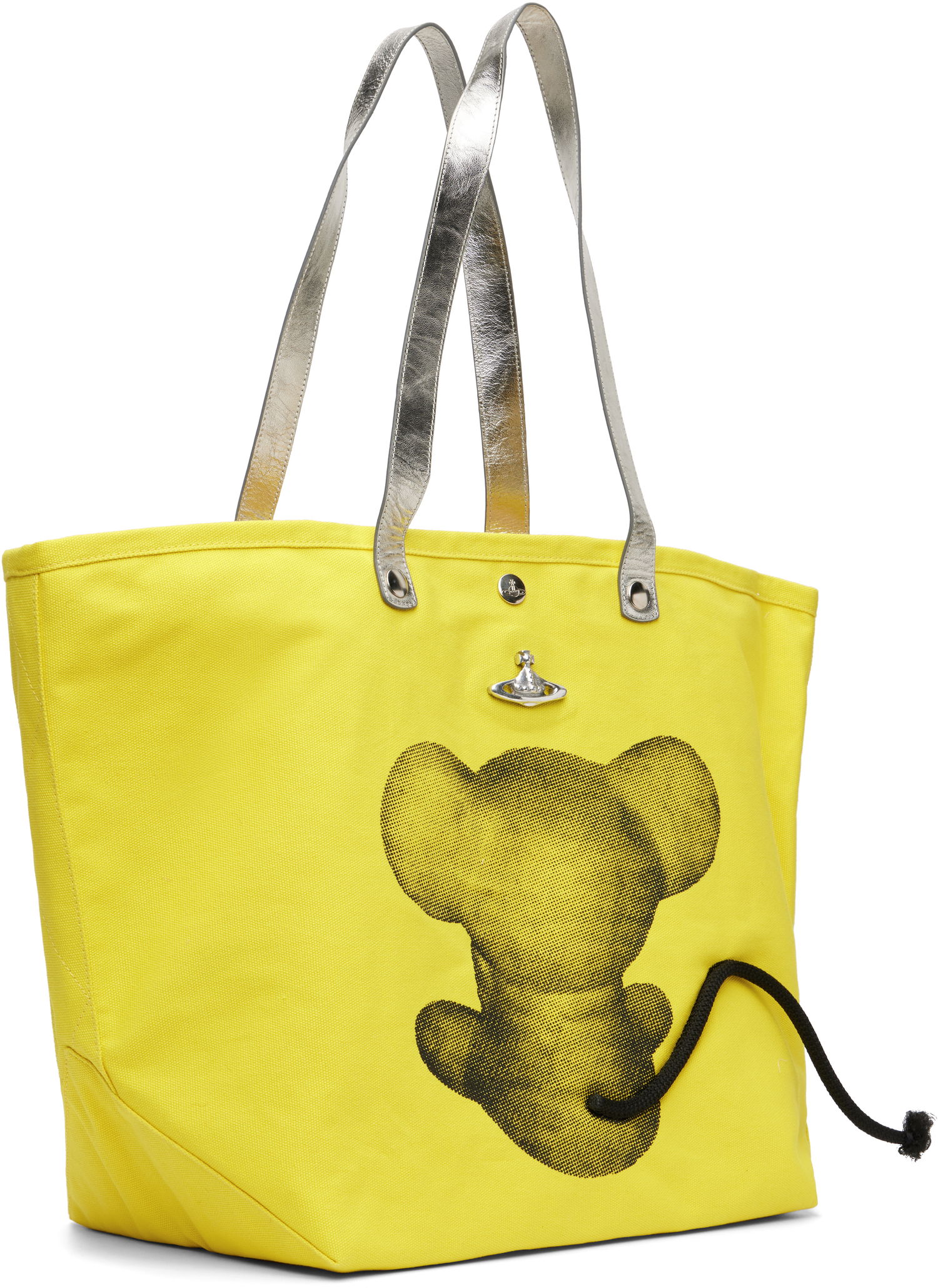 Tote bag Vivienne Westwood Vivienne Westwood Mouse Printed Canvas Shopper Tote Žltá | 4205007GU-W015D-, 1