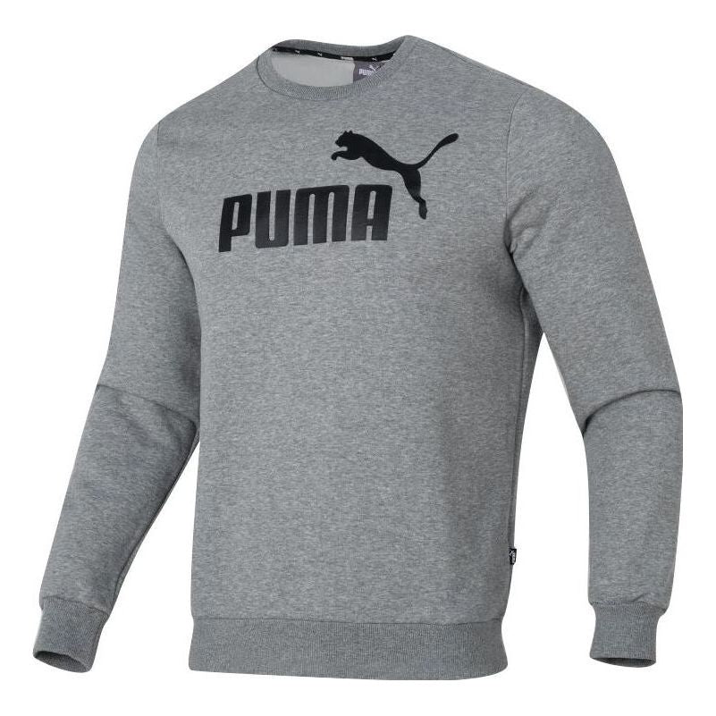 Sveter Puma Fleece Pullover Sweatshirt Šedá | 682722-03, 0
