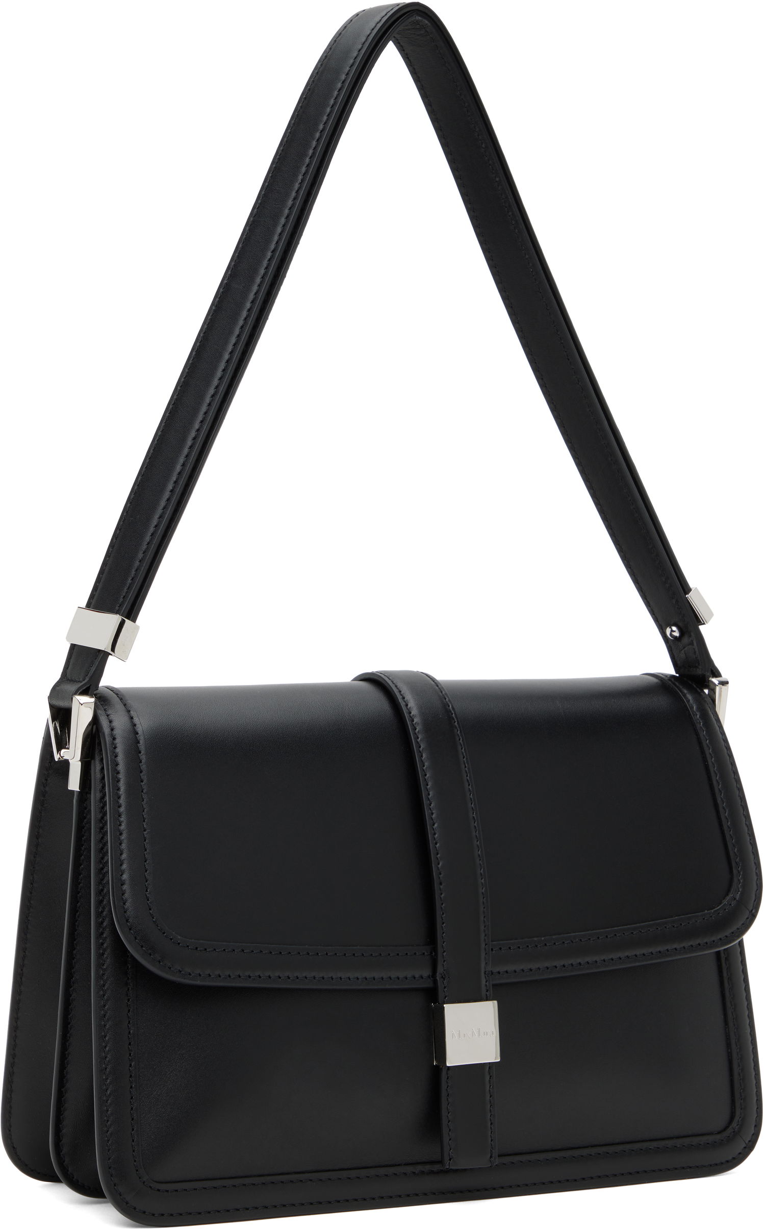 Taška cez rameno Max Mara Max Mara Bianca Shoulder Bag Čierna | 2424516012600 MM81169, 1