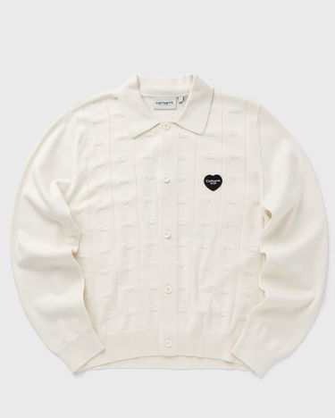 Sveter Carhartt WIP Drewe Knitted Cardigan Biela | I035182-05.XX, 0