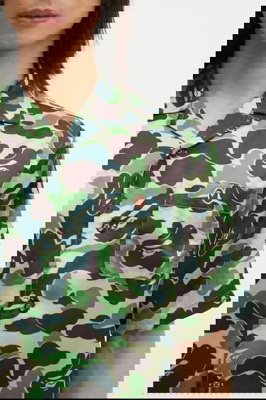 Košeľa BAPE Camo Short-sleeve Cuban Collar Shirt Rôznofarebný | 001SRL301007M, 3