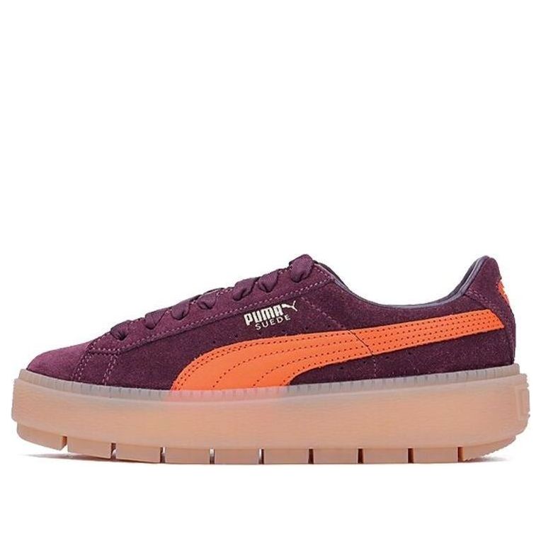 Tenisky a topánky Puma Suede Platform Trace Fialová | 367057-01, 0