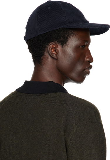 Šiltovka BEAMS Beams Plus 6 Panel Corduroy Cap Navy | 38410244017, 2