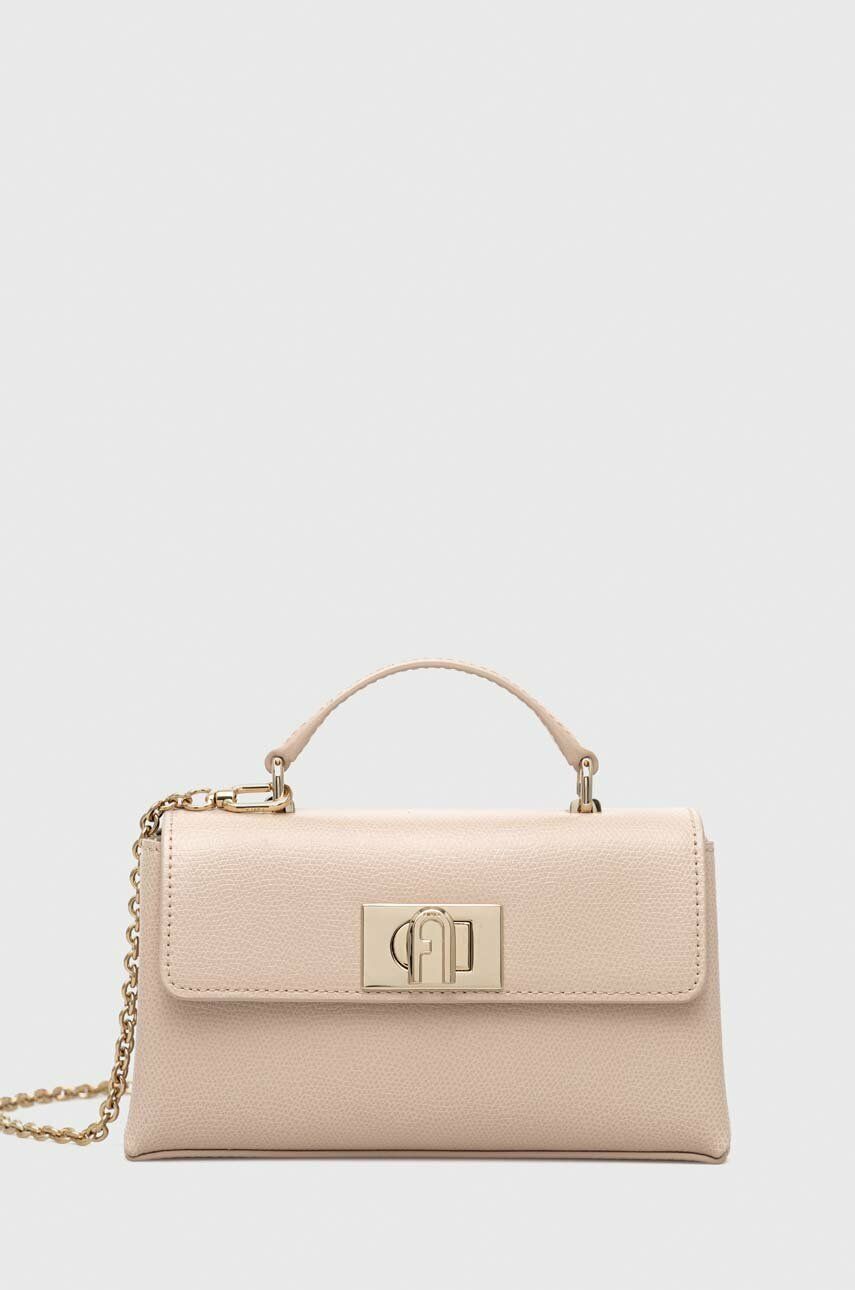 Kabelka Furla Furla Leather Handbag Béžová | WE00423.ARE000.B4L00, 0