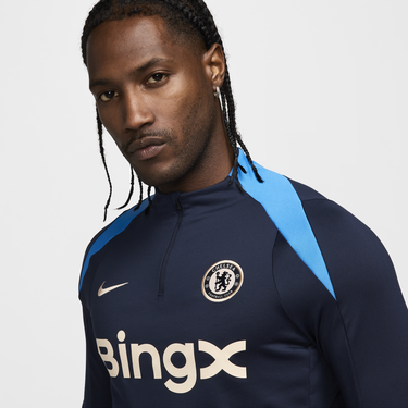 Tričko Nike Dri-FIT Chelsea FC Strike Navy | FN9831-454, 4