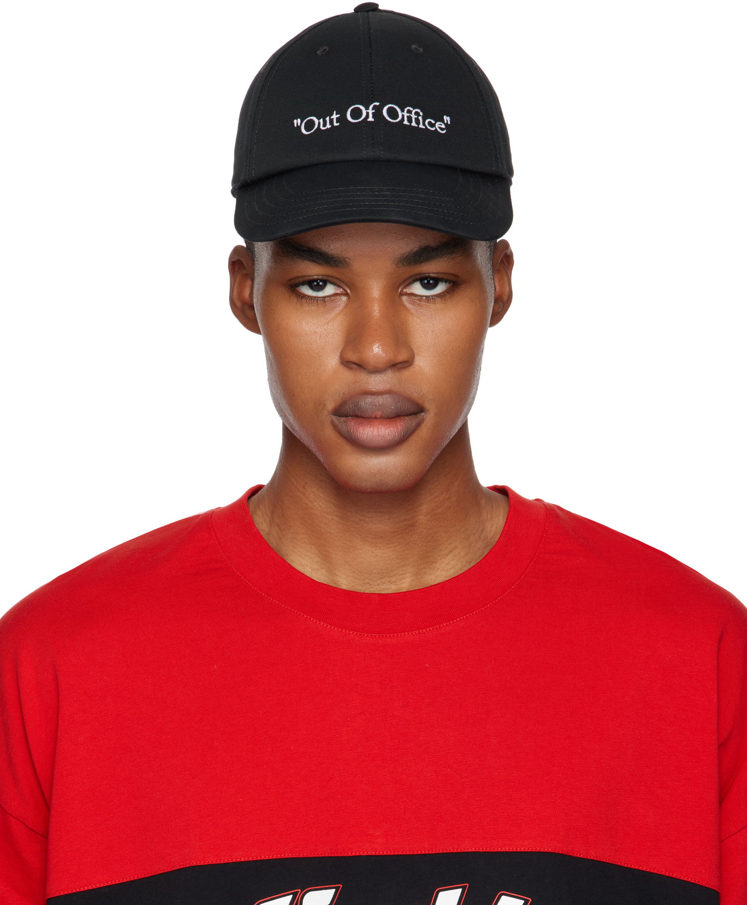 Šiltovka Off-White 'Out Of Office' Cap Čierna | OMLB069F24FAB0091001, 0