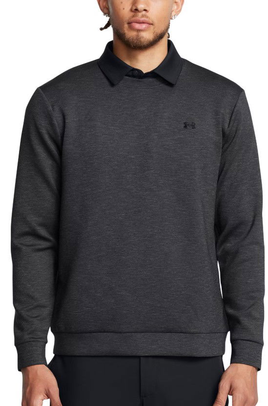 Sveter Under Armour Drive Midlayer Crew Sweatshirt Čierna | 1387122-001, 0