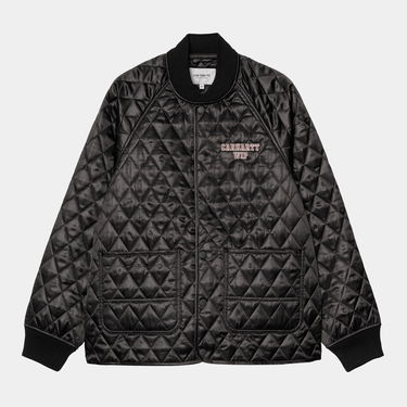 Bunda Carhartt WIP Quilted Liner Jacket Čierna | I035146_4, 5