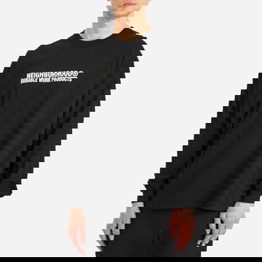 Tričko Neighborhood Long Sleeve T-Shirt LS-2, Size Large Čierna | 251PCNH-LT02-BLK, 2