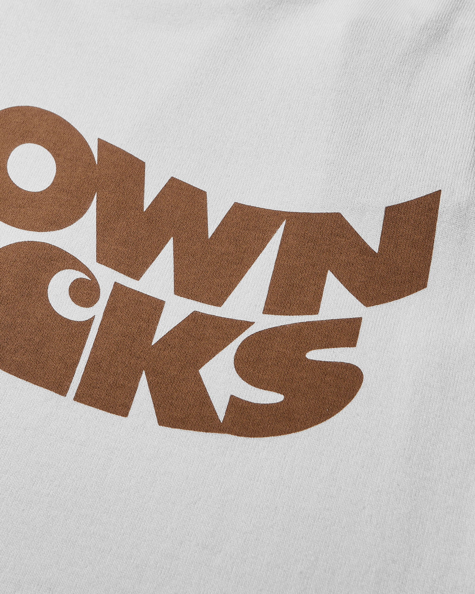 Brown Ducks Longsleeve Baseball T-Shirt White / Black