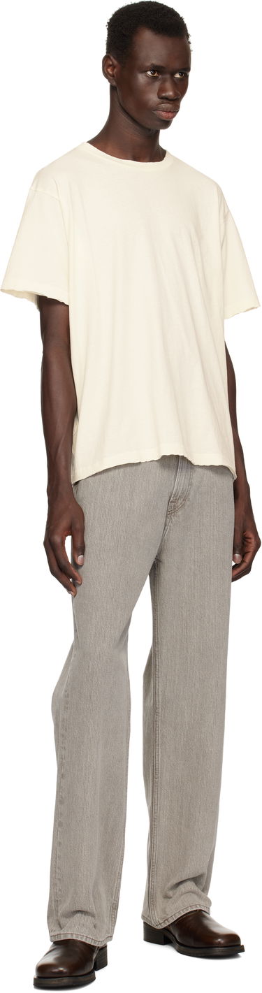 Tričko John Elliott John Elliott Folsom Cropped T-Shirt Biela | A290M37596A, 3